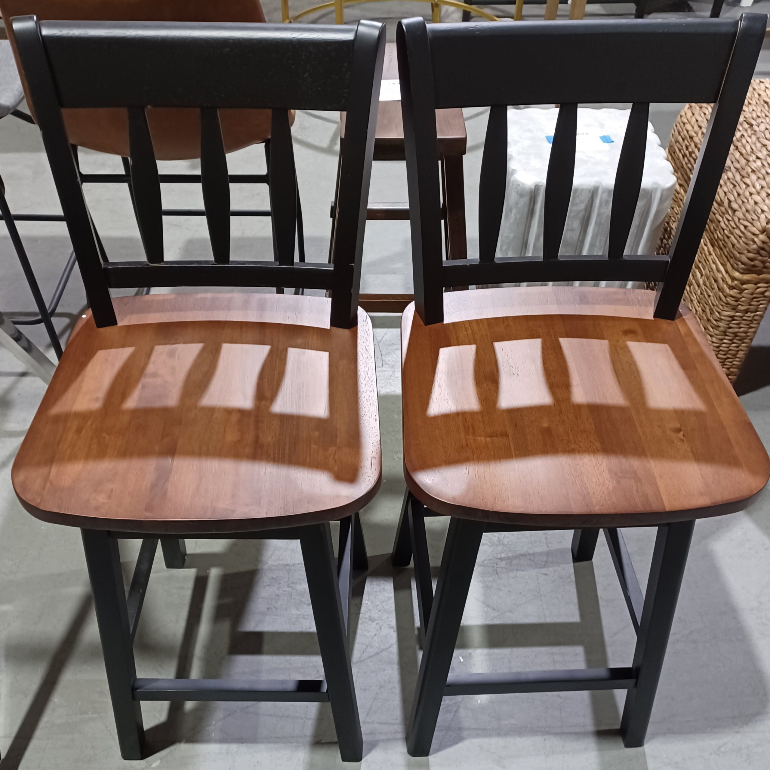 Costway Set of 2 Swivel Bar Stools with 360° Swiveling 2nd City