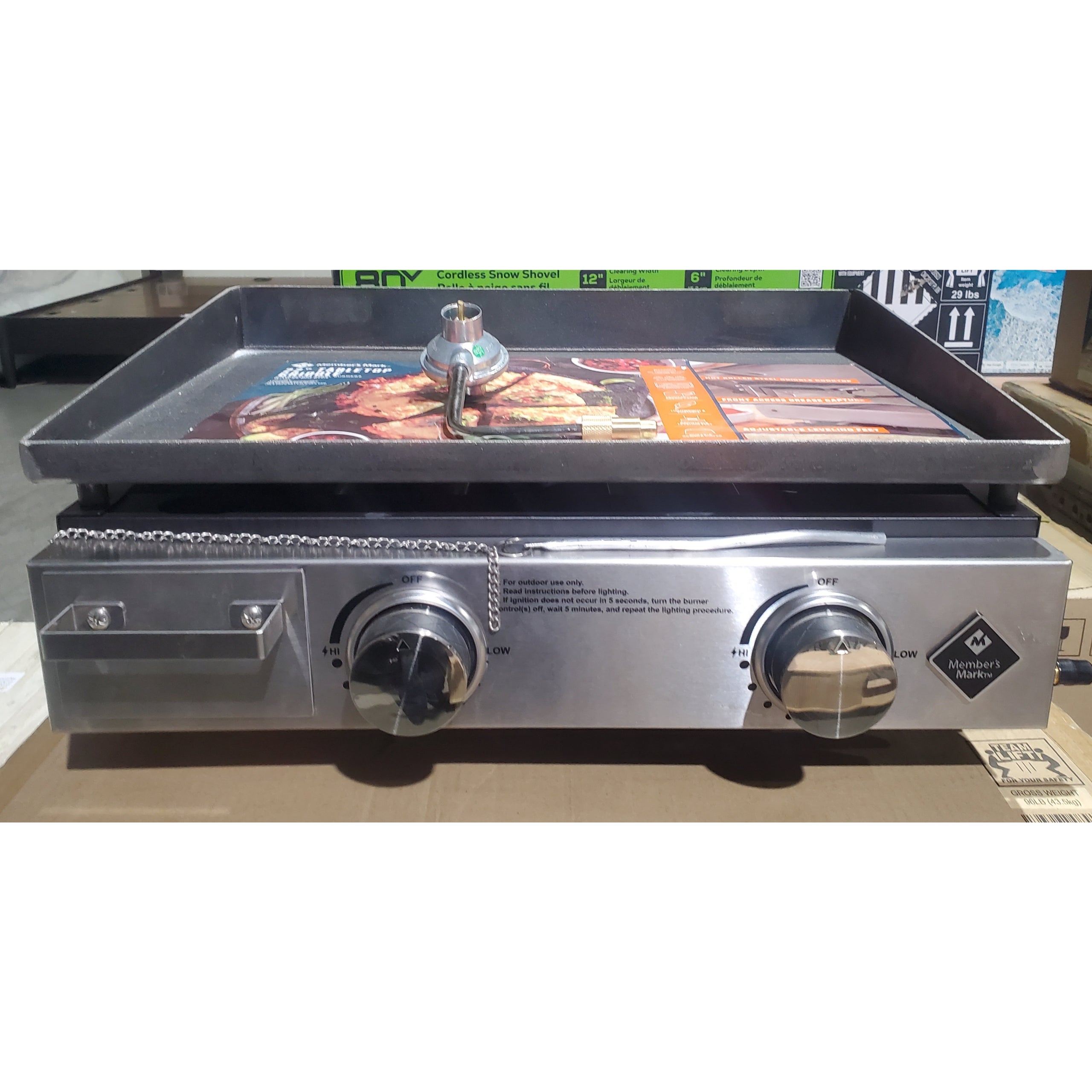 Members Mark 22" Tabletop Griddle 2nd City Liquidators, LLC.