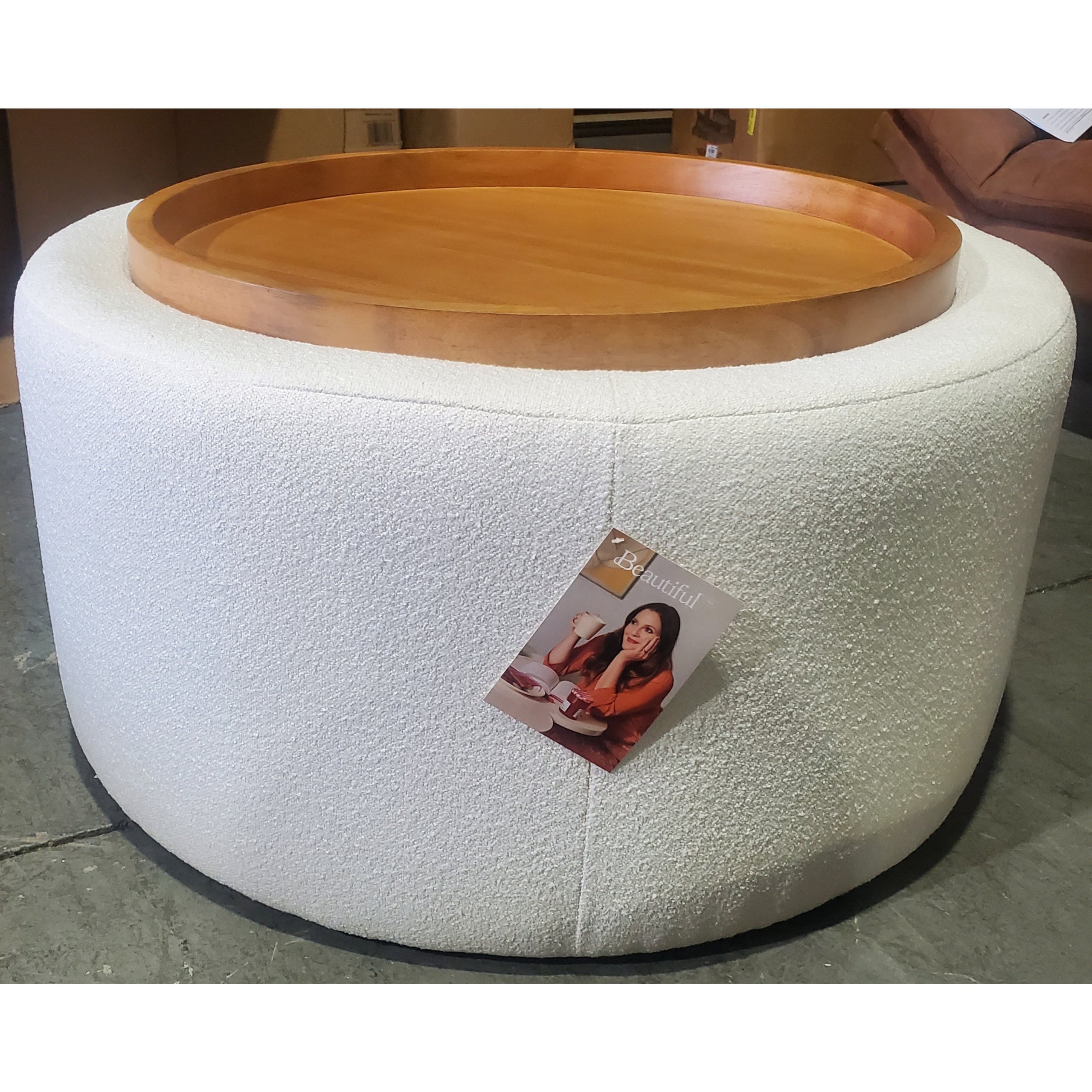 Beautiful Drew Stowaway Coffee Table with Storage by Drew Barrymore ...